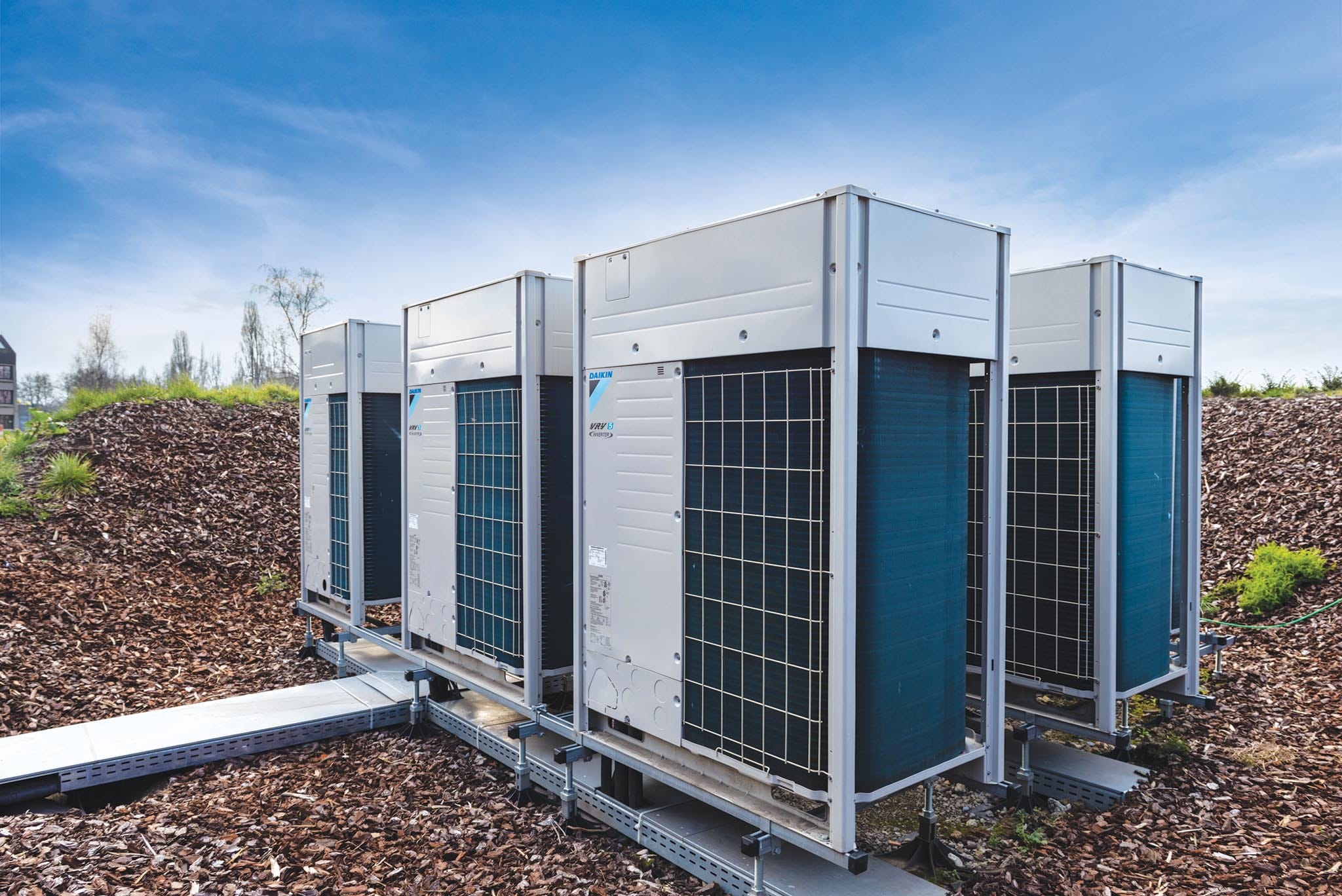 Daikin VRV lucht/lucht warmtepomp voor commerciële toepassingen met koudemiddel met een lager GWP (R32)