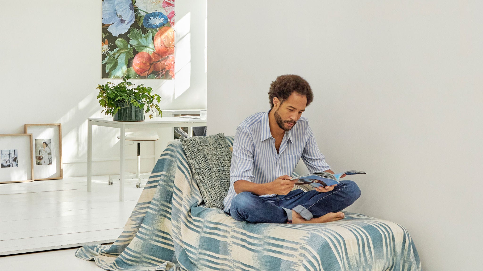 Compacte airco geïnstalleerd in een kleine ruimte