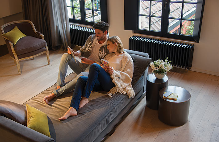 Hybride warmtepomp van Daikin voor verwarming