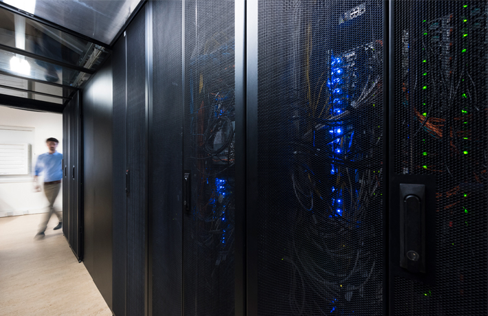 Koelaggregaten in datacenter