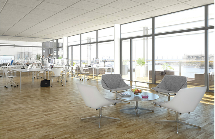 grote kantoorgebouwen