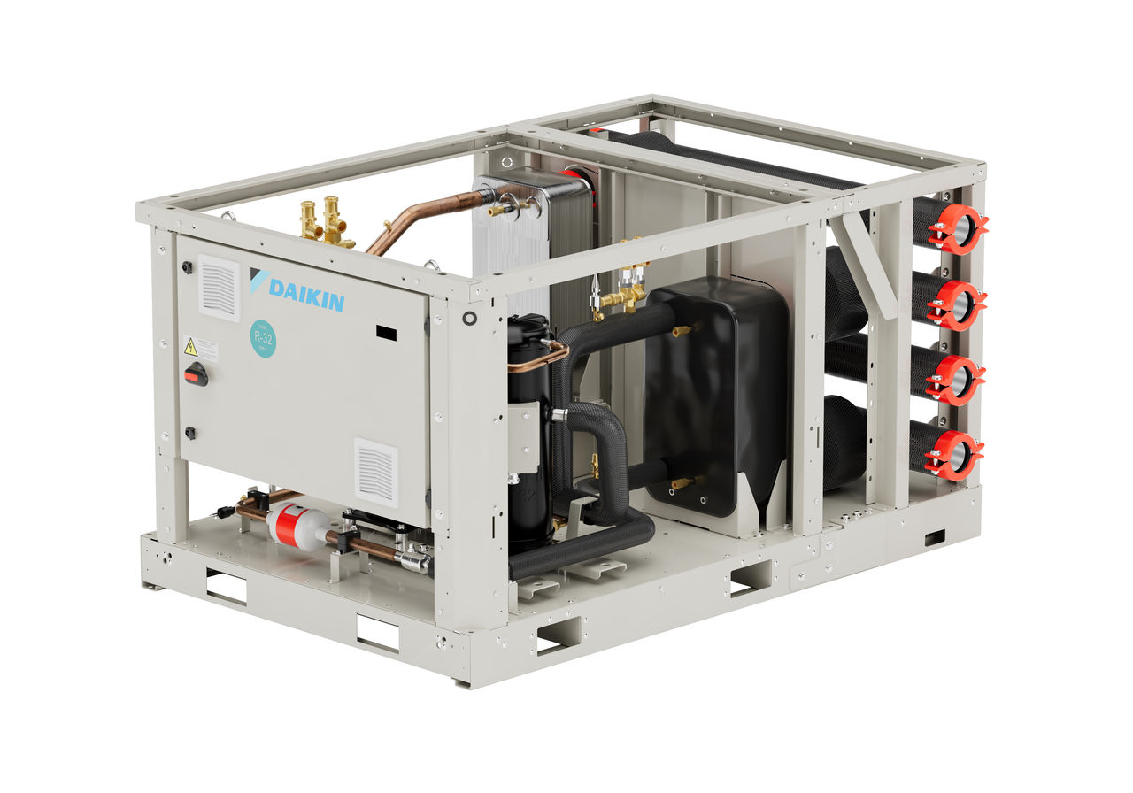De nieuwe modulaire water/water warmtepomp van Daikin